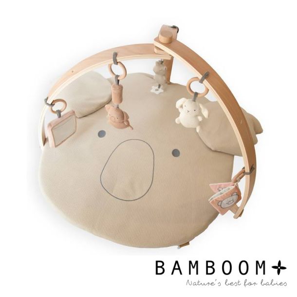 BAMBOOM  Γυμναστήριο δραστηριοτήτων από ύφασμα μπαμπού με ξύλινους βραχίονες Koala 322