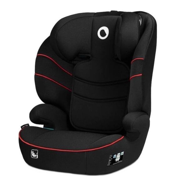 Κάθισμα Αυτοκινήτου Ιsofix Hugo i-Size LIONELO Black Red 100-150cm