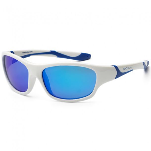 Γυαλιά ηλίου KOOLSUN Sport (3-8 χρονών) Mirror White Royal Blue SPWHSH003