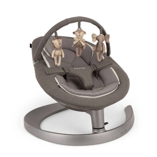 Βρεφικό ρηλάξ NUNA Leaf Grow Granite με μπάρα παιχνιδιών