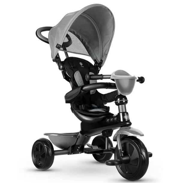 Τρίκυκλο Ποδήλατο QPLAY Cosy Eva Wheels Γκρι 01-1212061-01