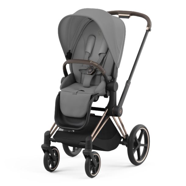 Βρεφικό Καρότσι CYBEX Priam Mirage Grey Rose Gold