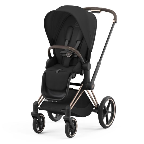 Βρεφικό Καρότσι CYBEX Priam Sepia Black Rose Gold