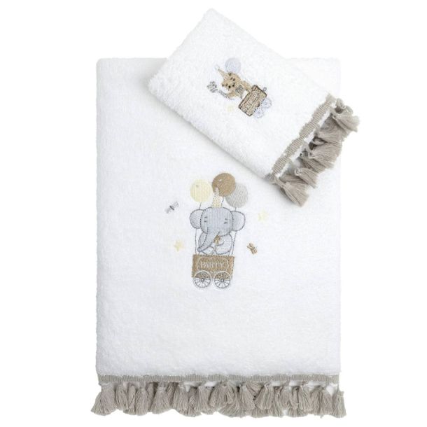 Βρεφικές Πετσέτες (Σετ 2τμχ) NIMA Magic Party 34987 70x140