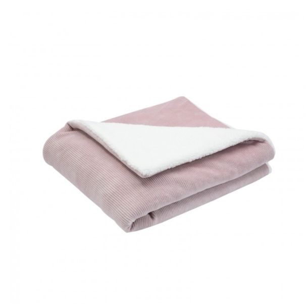 Κουβέρτα αγκαλιάς Velvet Sherpa TROIS KILOS SEPT Σάπιο Μήλο 75x100cm 55-8489007