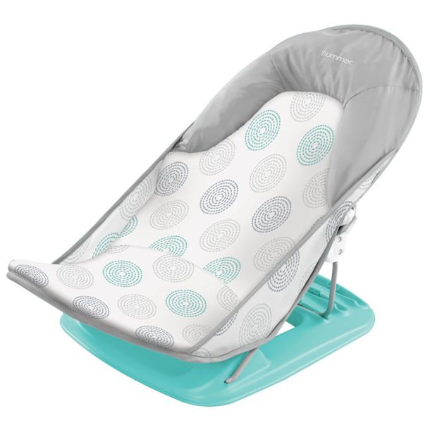 SUMMER INFANT Deluxe Baby Bather-Dashed Dots SIM09766 