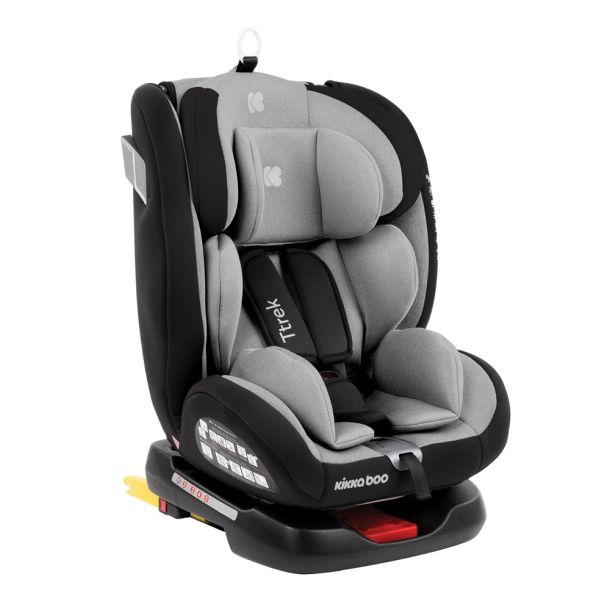 Κάθισμα αυτοκινήτου KIKKABOO Ttrek 360 Isofix Light Grey 2020 (0-36kg)