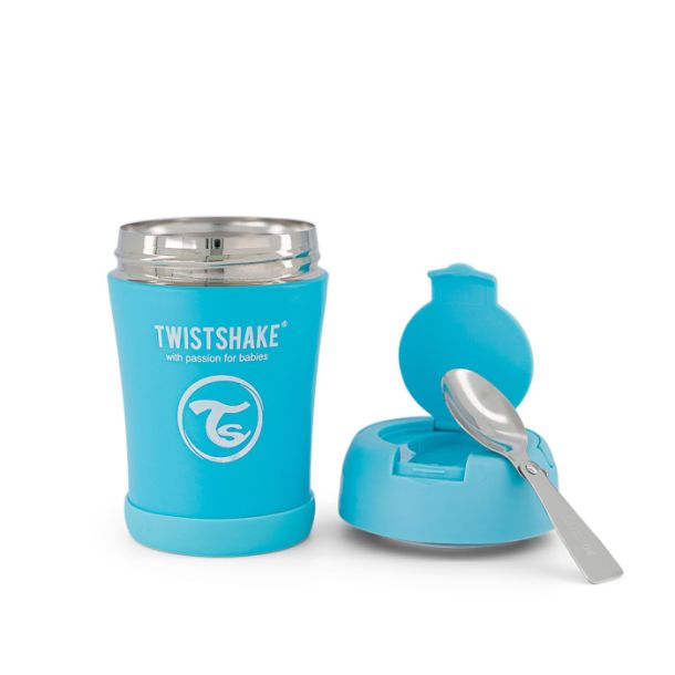 Ισοθερμικό Δοχείο Φαγητού TWISTSHAKE  350ml Pastel Blue