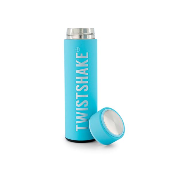 Θερμός υγρών TWISTSHAKE 420ml Pastel Blue