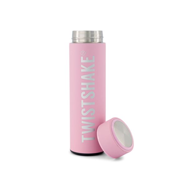 Θερμός υγρών TWISTSHAKE 420ml Pastel Pink