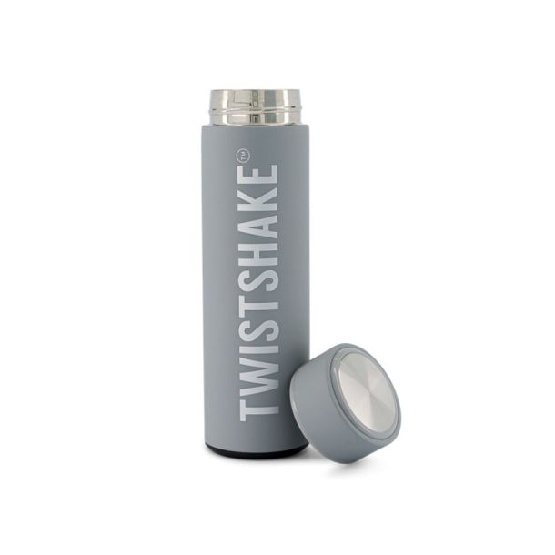 Θερμός υγρών TWISTSHAKE 420ml Pastel Grey