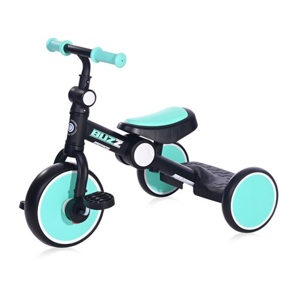 Αναδιπλούμενο Τρίκυκλο Ποδήλατο BERTONI LORELLI Buzz Black & Turquoise 10050600009