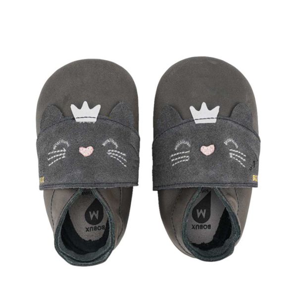 Βρεφικά παπούτσια  BOBUX Soft Sole Whiskers Charcoal 1022-144-62