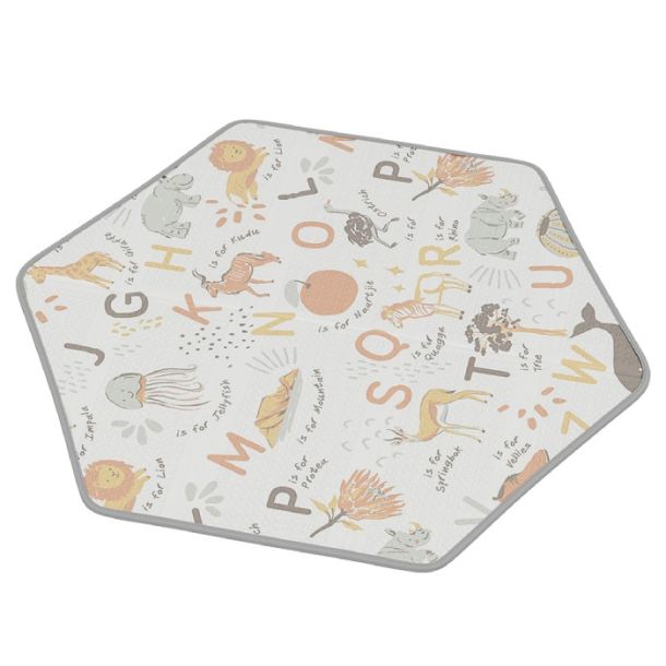 Χαλάκι Δραστηριοτήτων BEBESTARS διπλής όψεως Εξάγωνο 135Χ135Χ1