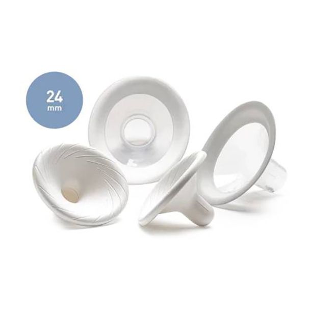 Χοάνες 2τμχ 24mm NUVITA για θήλαστρο Materno Smart 1287X NU-ALTL0054