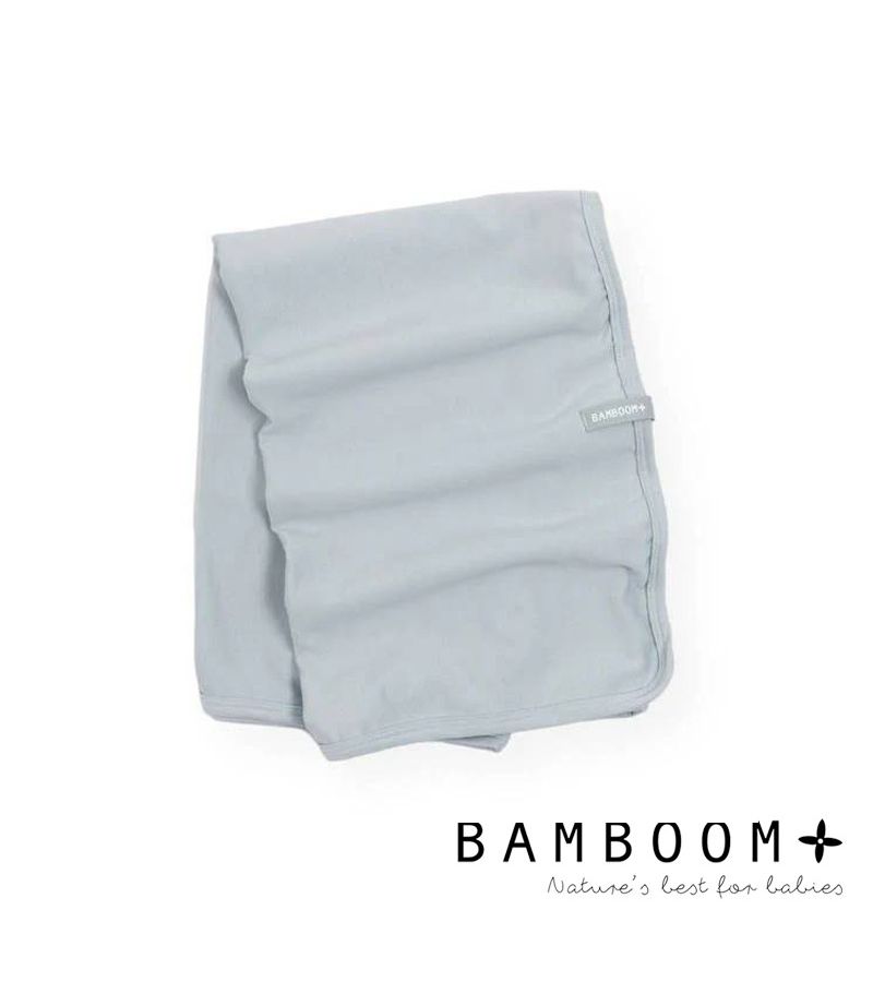 Κουβερτάκι από μπαμπού BAMBOOM Clinica neonato 75x100cm Azzurro 2140006