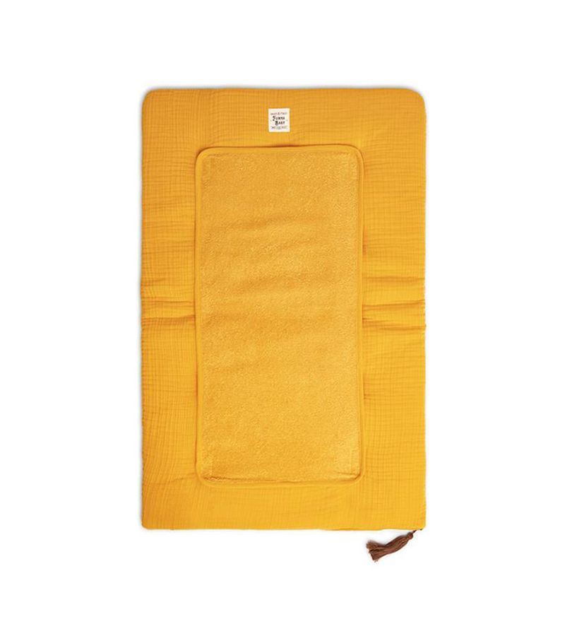 Αλλαξιέρα Μουσελίνα FUNNA BABY Marigold Mustard 50x80 0233