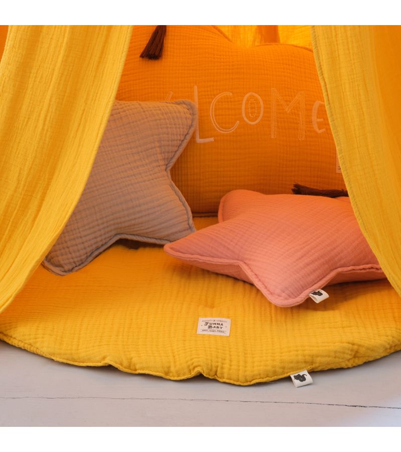 Κουνουπιέρα με θόλο FUNNA BABY Marigold Mustard 0232