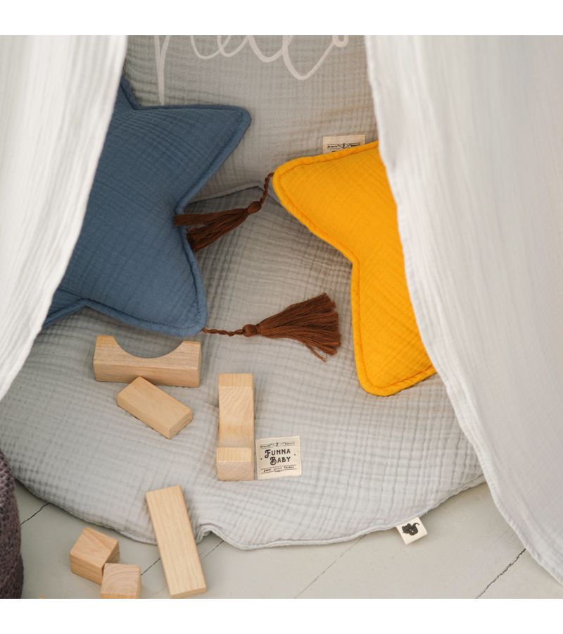Κουνουπιέρα με θόλο FUNNA BABY Dove Grey 0282