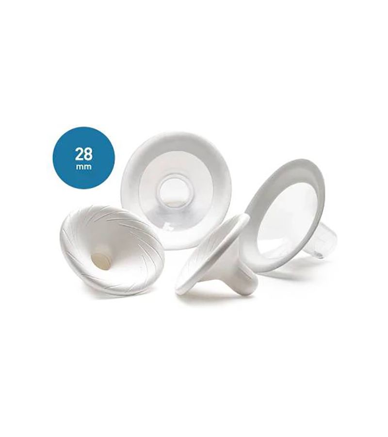 Χοάνες 2τμχ 28mm NUVITA για θήλαστρο Materno Smart 1287X NU-ALTL0055