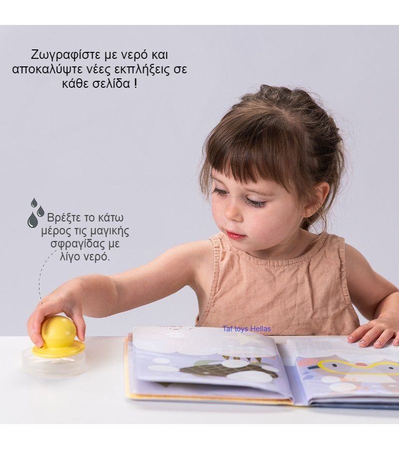 TAF TOYS Peek A Boo Water Book 13465