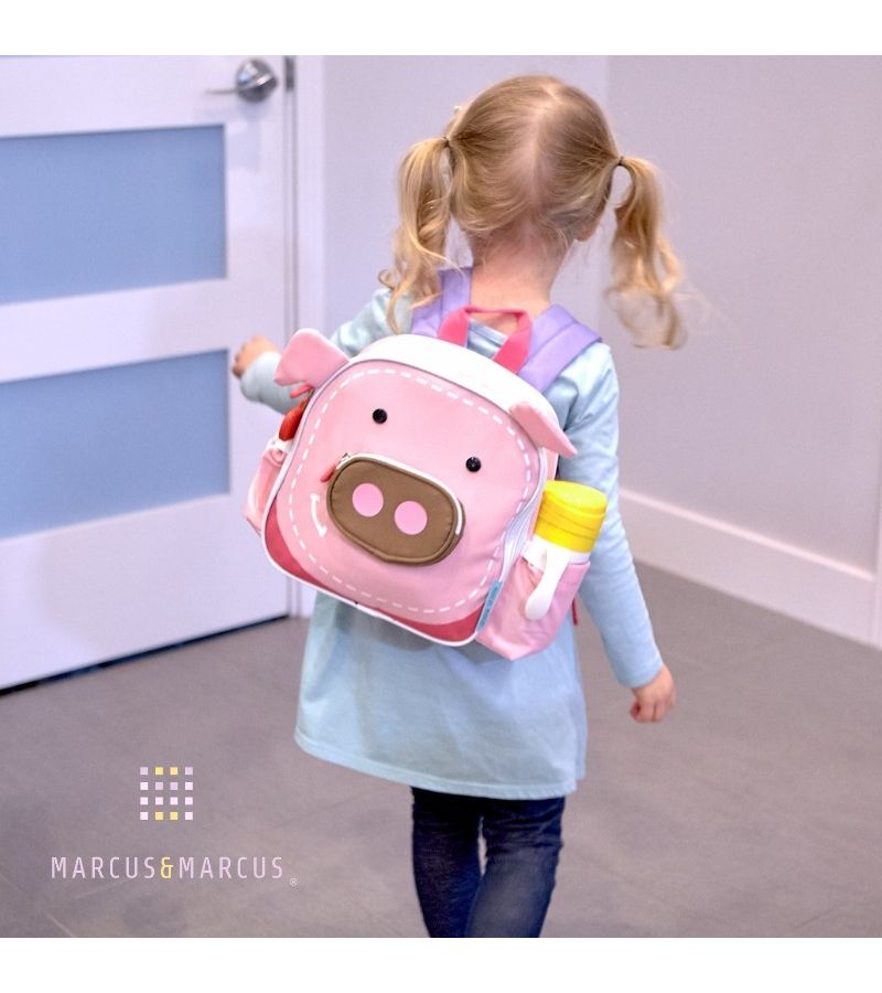 Παιδική Iσοθερμική Τσάντα πλάτης 3D ζωάκι MARCUS & MARCUS γουρουνάκι