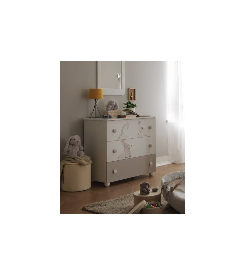 Ολοκληρωμένο βρεφικό δωμάτιo PALI Savana με συρταριέρα, προίκα κούνιας +<b>ΔΩΡΟ</b> ΣΤΡΩΜΑ