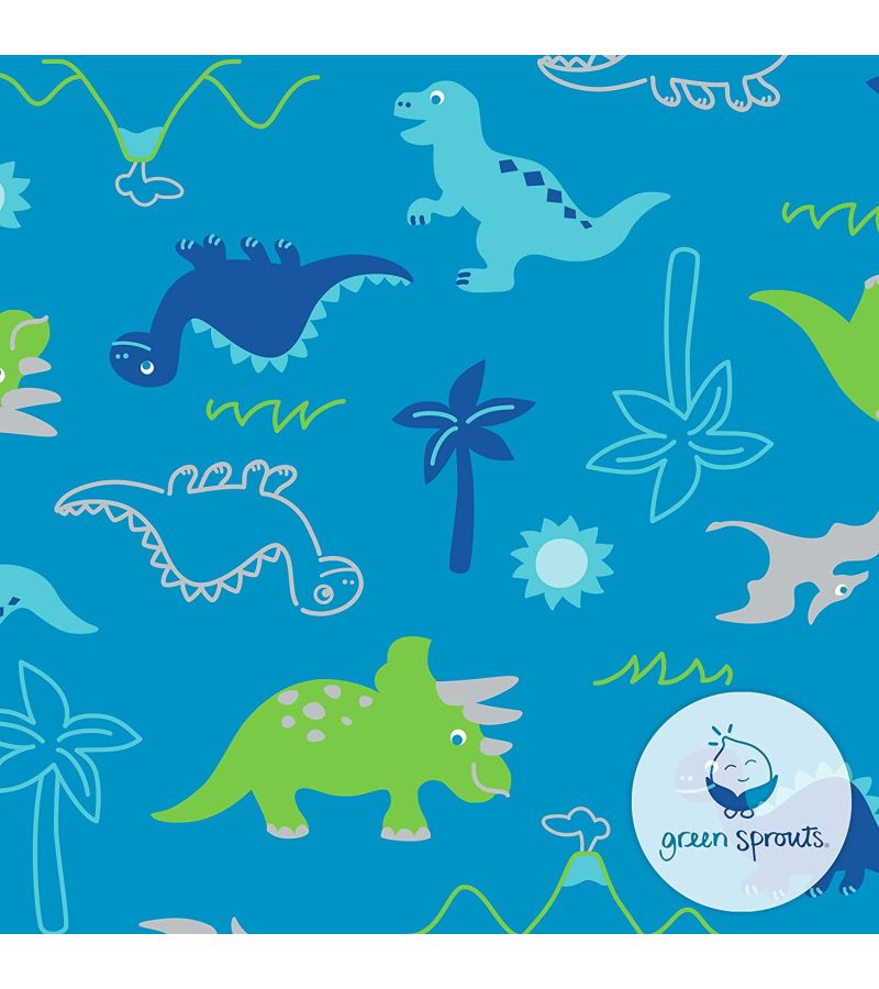 Μαγιό - πάνα GREEN SPROUTS Eco Snap Swim Diaper Aqua Dinosaurs GS-701058-691