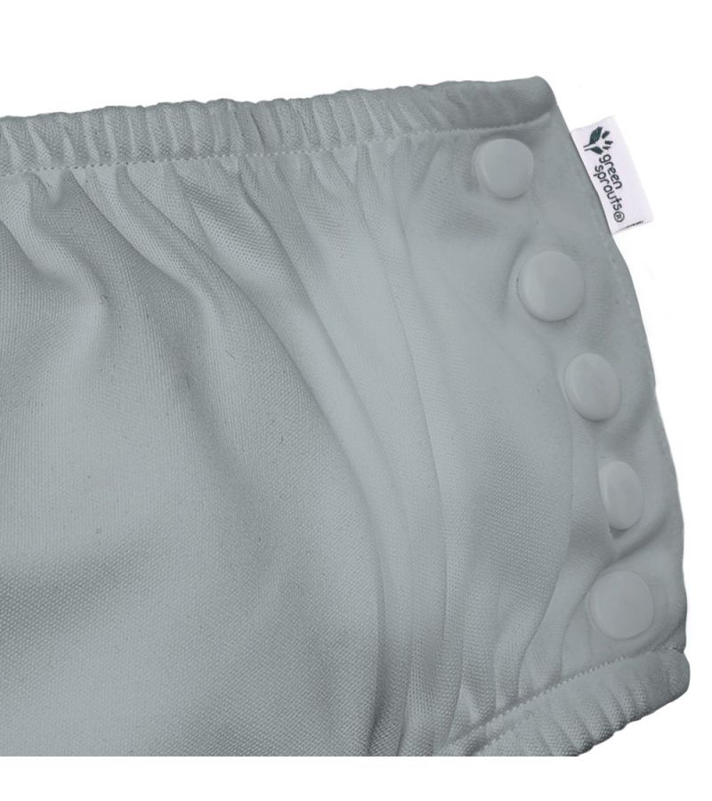 Μαγιό - πάνα GREEN SPROUTS Eco Snap Swim Diaper Solid Grey GS-701059-802