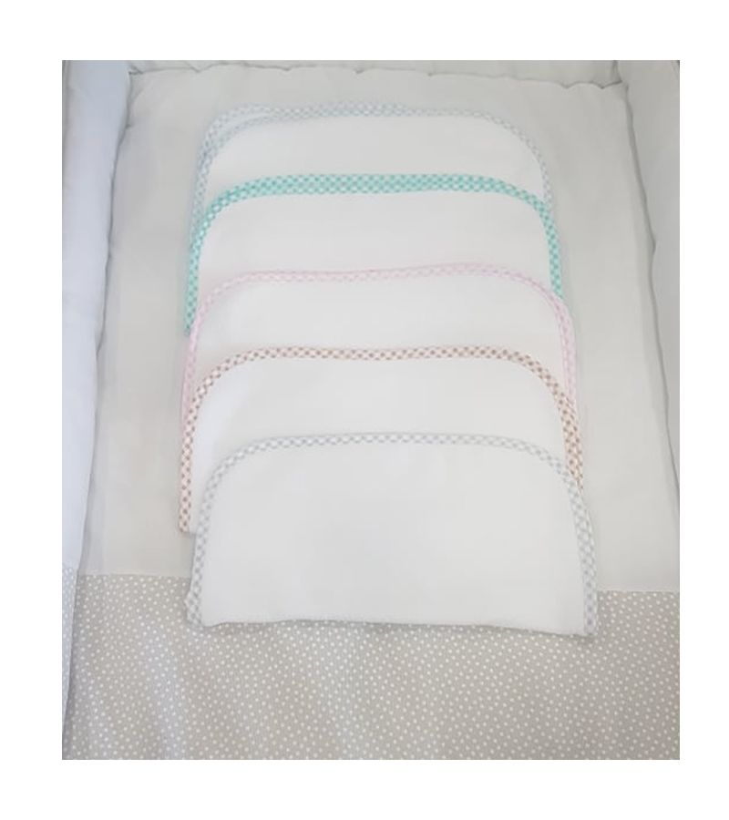 Λαβέτα FIGLIO BINO φροτέ διπλό με ρέλι Κίτρινο 27x27cm 25-03