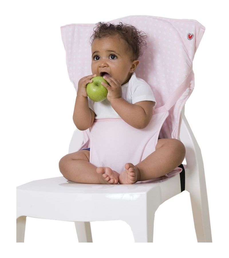 Baby To Love Pocket Chair Καθισματάκι Φαγητού Ροζ Αστέρια BTL302948