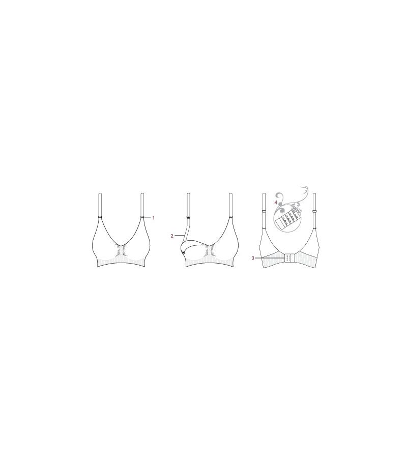 Σουτιέν θηλασμού CARRIWELL Seamless Nursing Bra, χρώμα λευκό