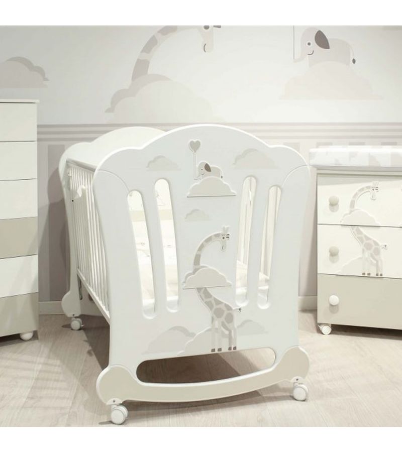 Βρεφικό κρεβατάκι PALI Savana Panello, χρώμα bianco