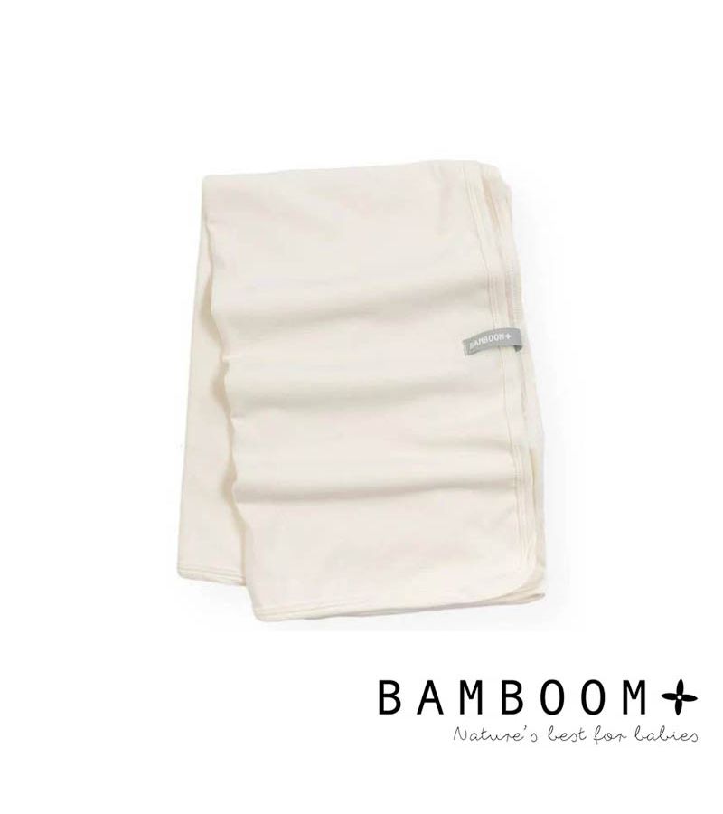 Κουβερτάκι από μπαμπού BAMBOOM Clinica neonato 75x100cm Panna 2140002