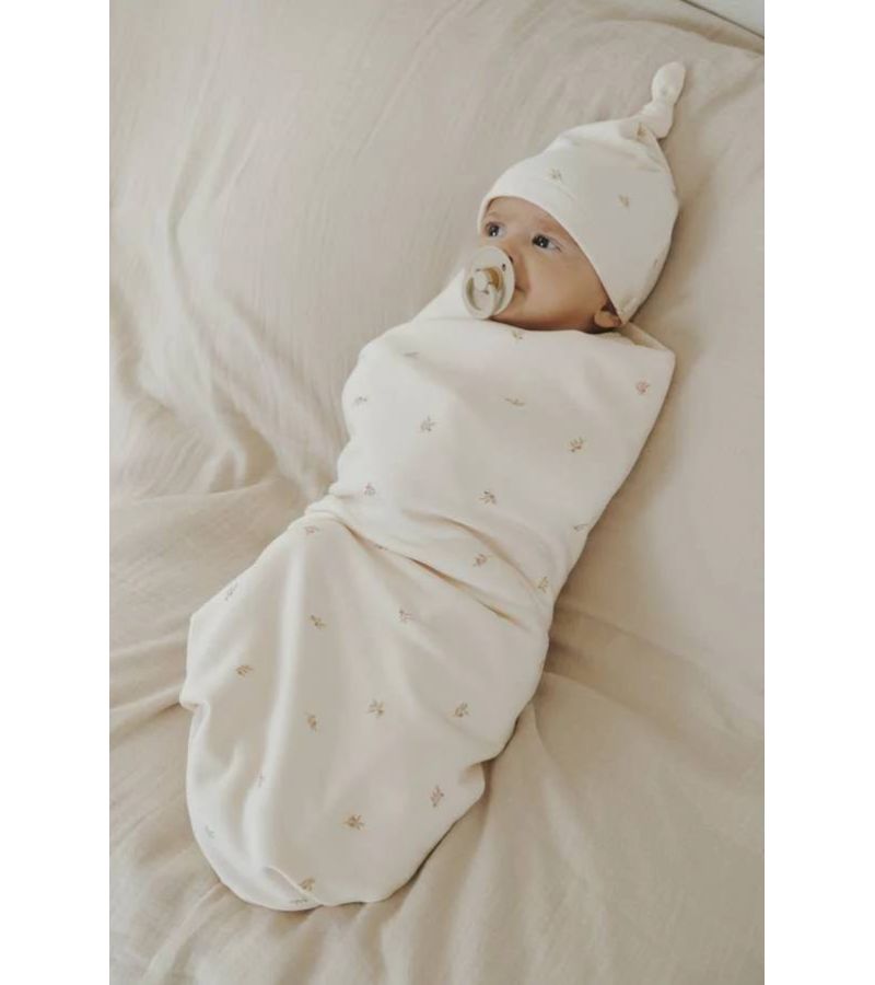 Κουβέρτα Clinica από μπαμπού BAMBOOM Neonato 75x100cm Light Khaki 2140527