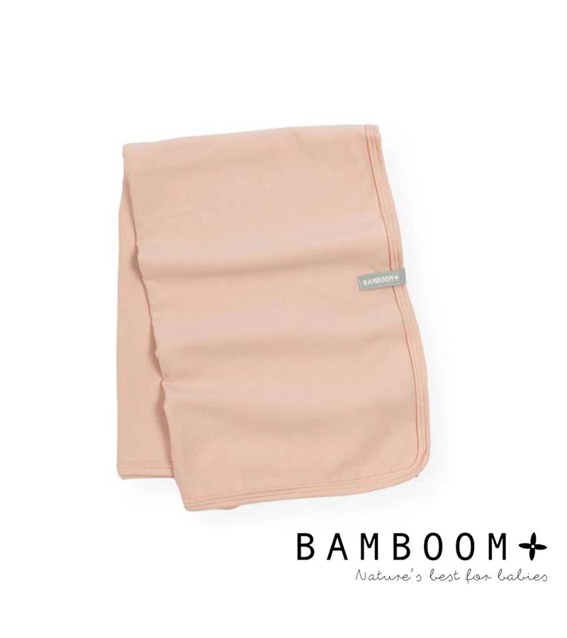 Κουβερτάκι από μπαμπού BAMBOOM Clinica neonato 75x100cm Rosa 2140004