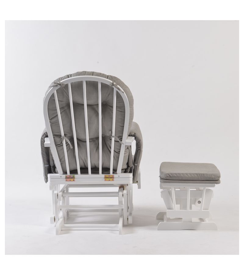 Πολυθρόνα θηλασμού με ρυθμιζόμενη πλάτη NEONATO Sofia, χρώμα λευκό