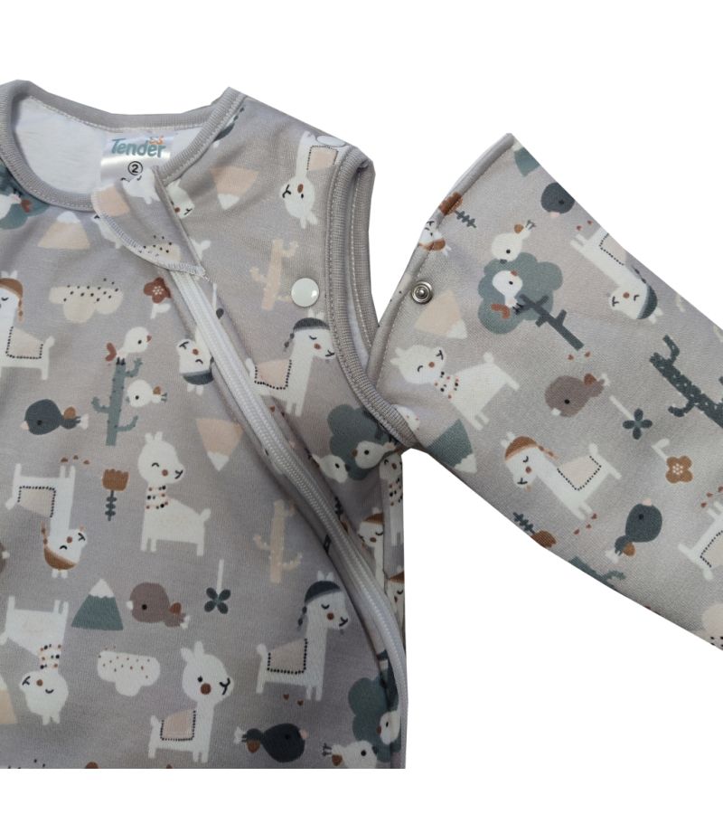 Υπνόσακος Χειμωνιάτικος TENDER Flex 2.5 Llama – Γκρι 2615-1