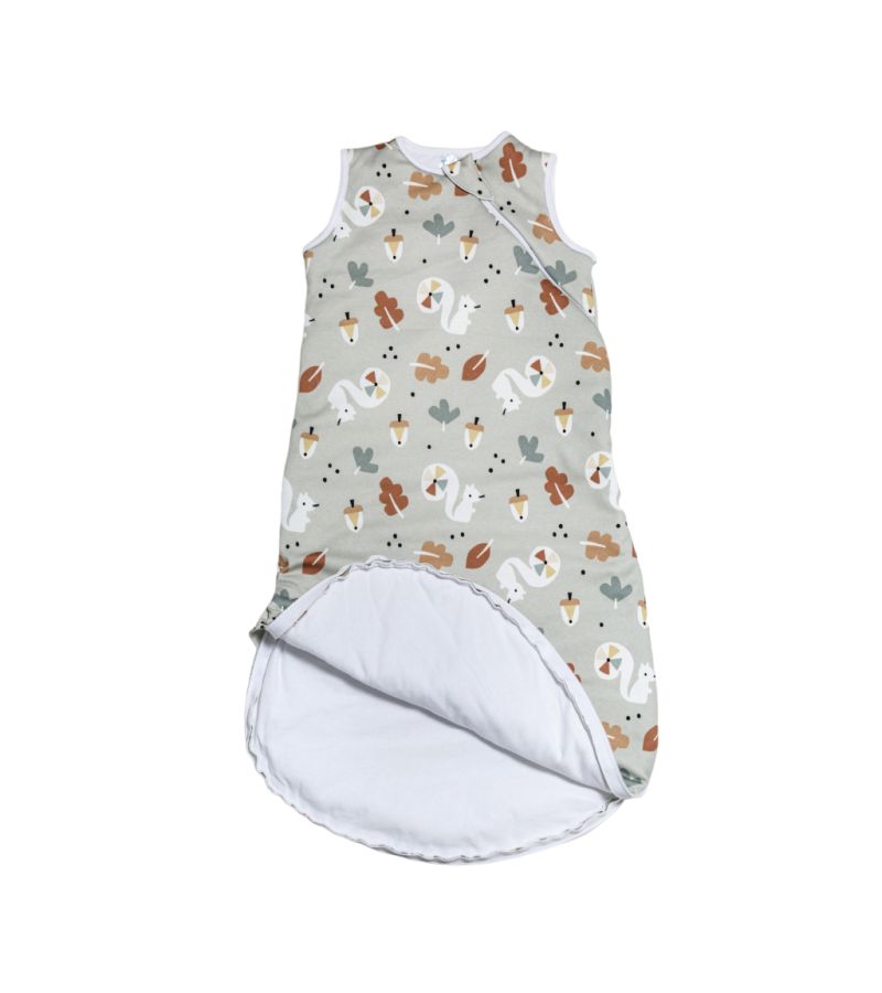 Υπνόσακος Φθινοπωρινός - Ανοιξιάτικος TENDER με αποσπώμενα μανίκια Marble 1 Tog Squirrel – Μέντα 2732-1