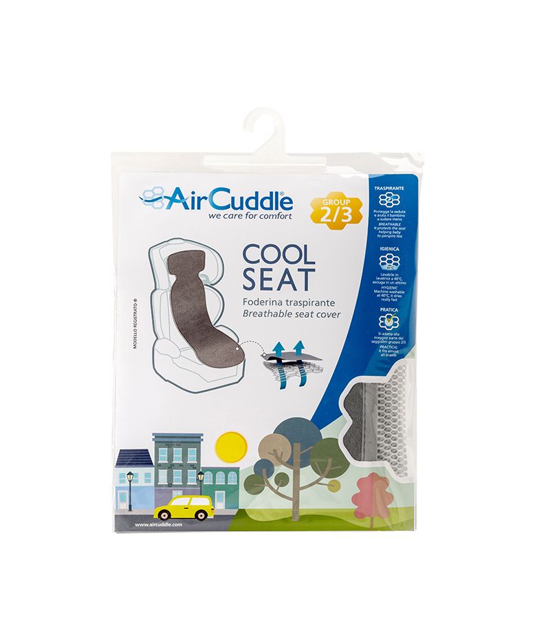 Αντιϊδρωτικό κάλυμμα για κάθισμα αυτοκινήτου Group 2-3 (15-36 κιλά) AIRCUDDLE Cool Seat Moon CS-2-MOON