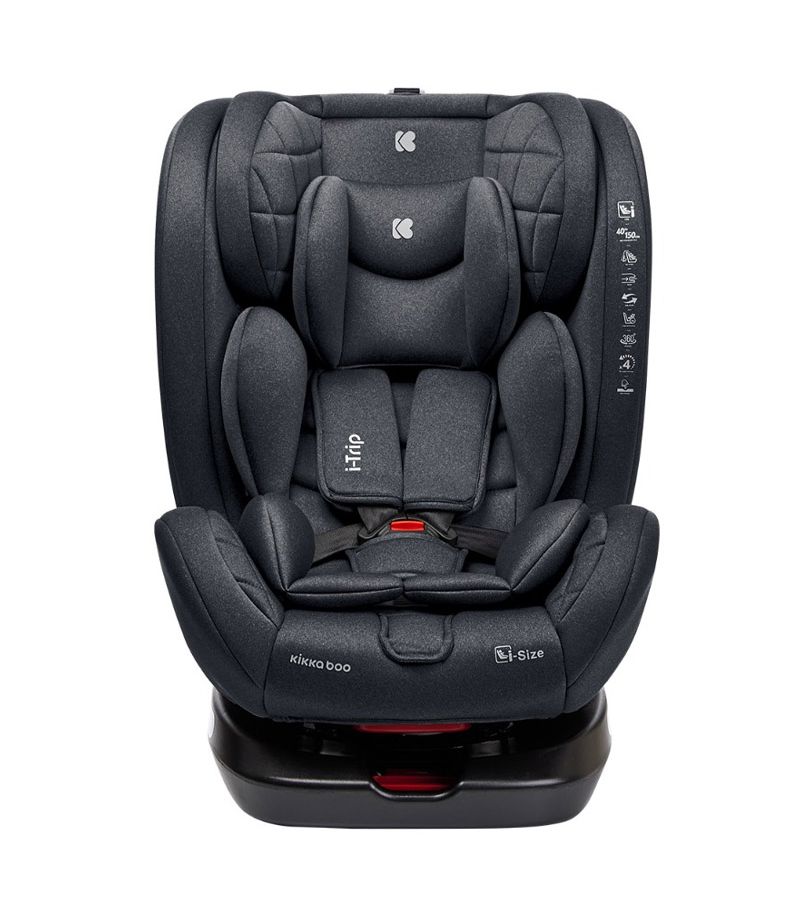 Κάθισμα αυτοκινήτου KIKKABOO i-Trip 360 i-Size 40-150cm (0-36kg) Grey