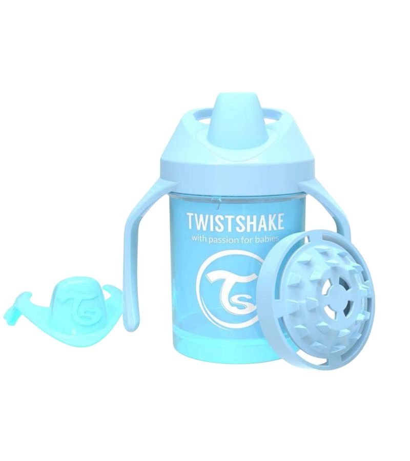 Εκπαιδευτικό κύπελλο Mini Cup 230ml 4+ Μηνών TWISTSHAKE Pastel Blue 32-08-78268