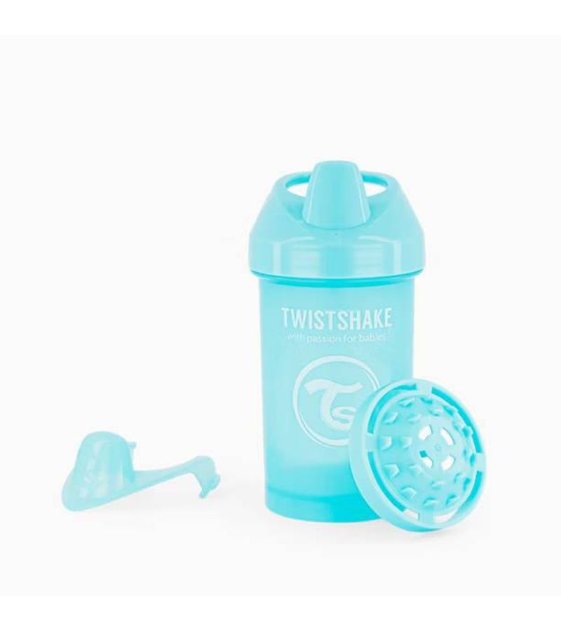 Εκπαιδευτικό κύπελλο Crawler Cup 300ml 8+ Μηνών TWISTSHAKE Pastel Blue 32-08-78274
