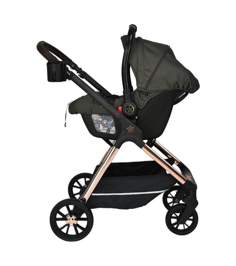 Πολυκαρότσι 3 σε 1 BEBE STARS Nammos Olive 335-189