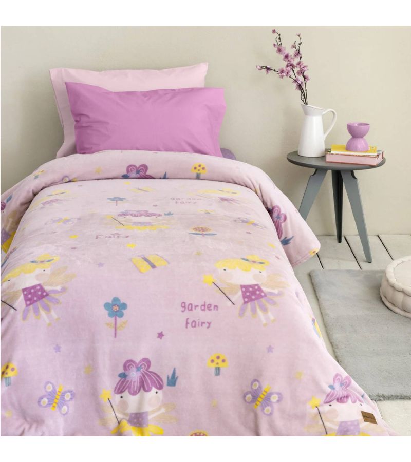 Fleece Κουβέρτα Μονή 150x220 NIMA Garden Fairy 33980