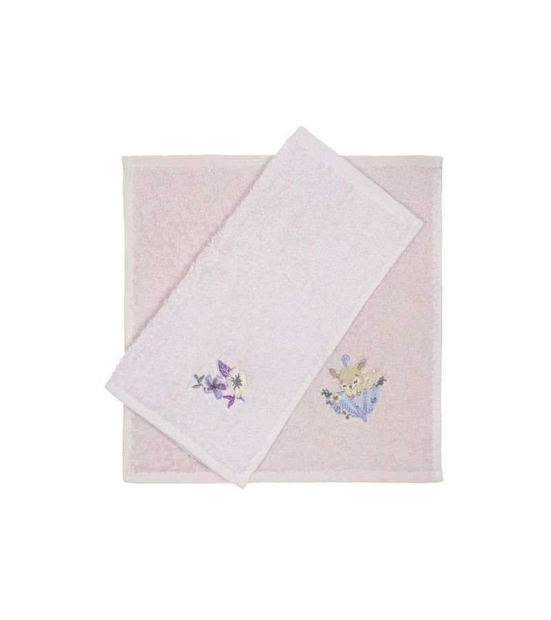 Βρεφικές Πετσέτες - Λαβέτες ώμου (Σετ 2τμχ) NIMA Foxxy 30x30 34088