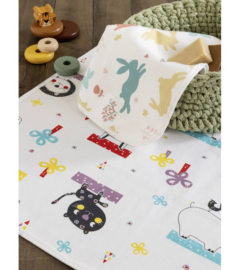 Σετ Σελτεδάκια NIMA 2τμχ (55x75cm) Cupcake 34640