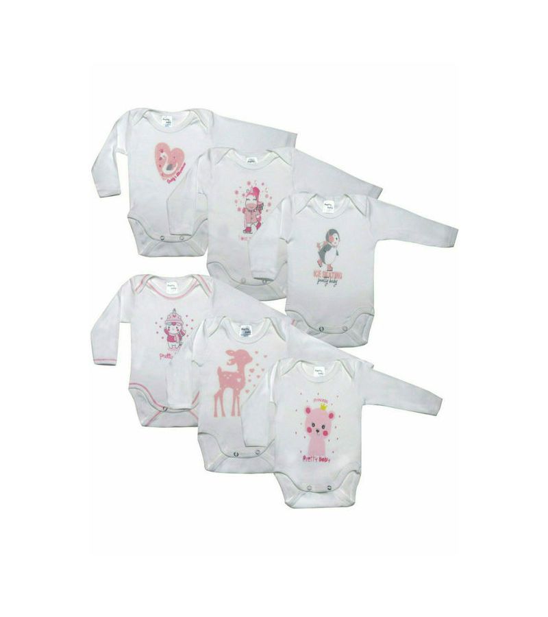 Μακρυμάνικο εσώρουχο PRETTY BABY Λευκό Princess 35139