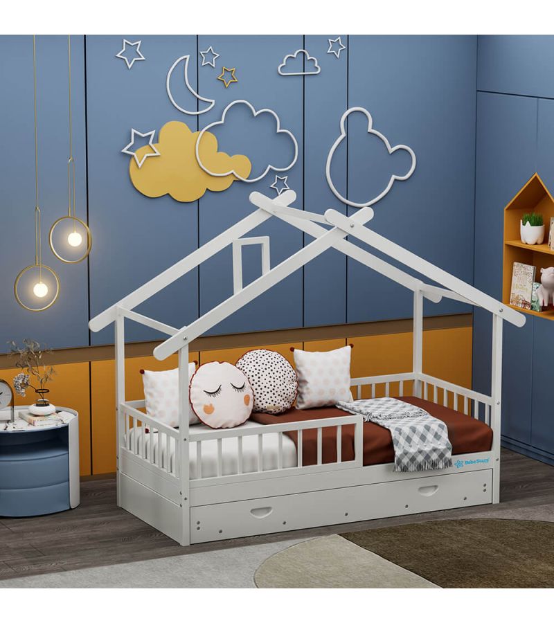 Κρεβάτι Moonlight Montessori BEBE STARS για Στρώμα 90x200cm 436-02