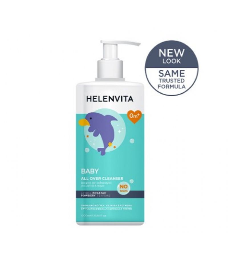 HELENVITA BABY All Over Cleanser Perfume Talc 1lt